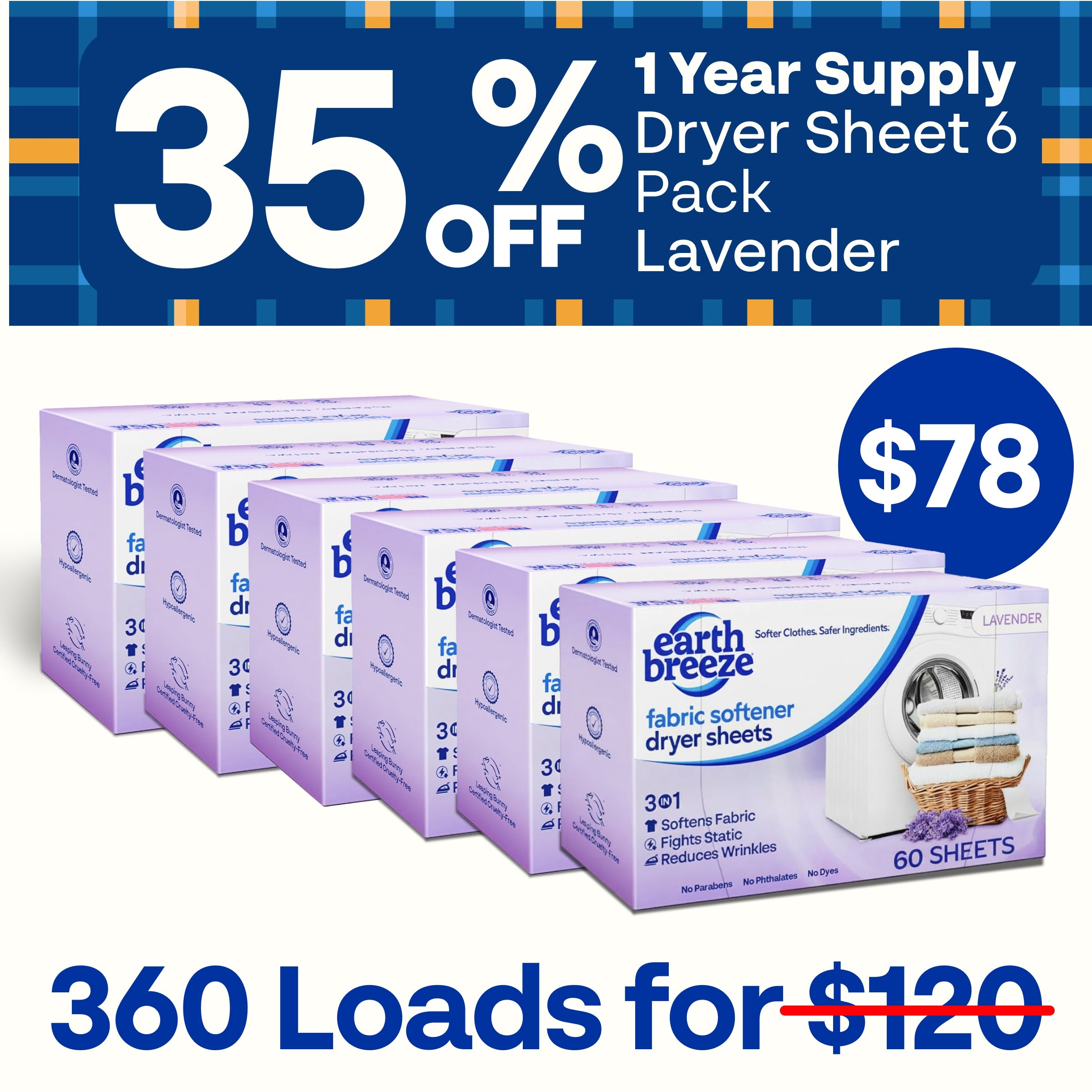 Dryer Sheet 6 Pack Bundle - Image 3