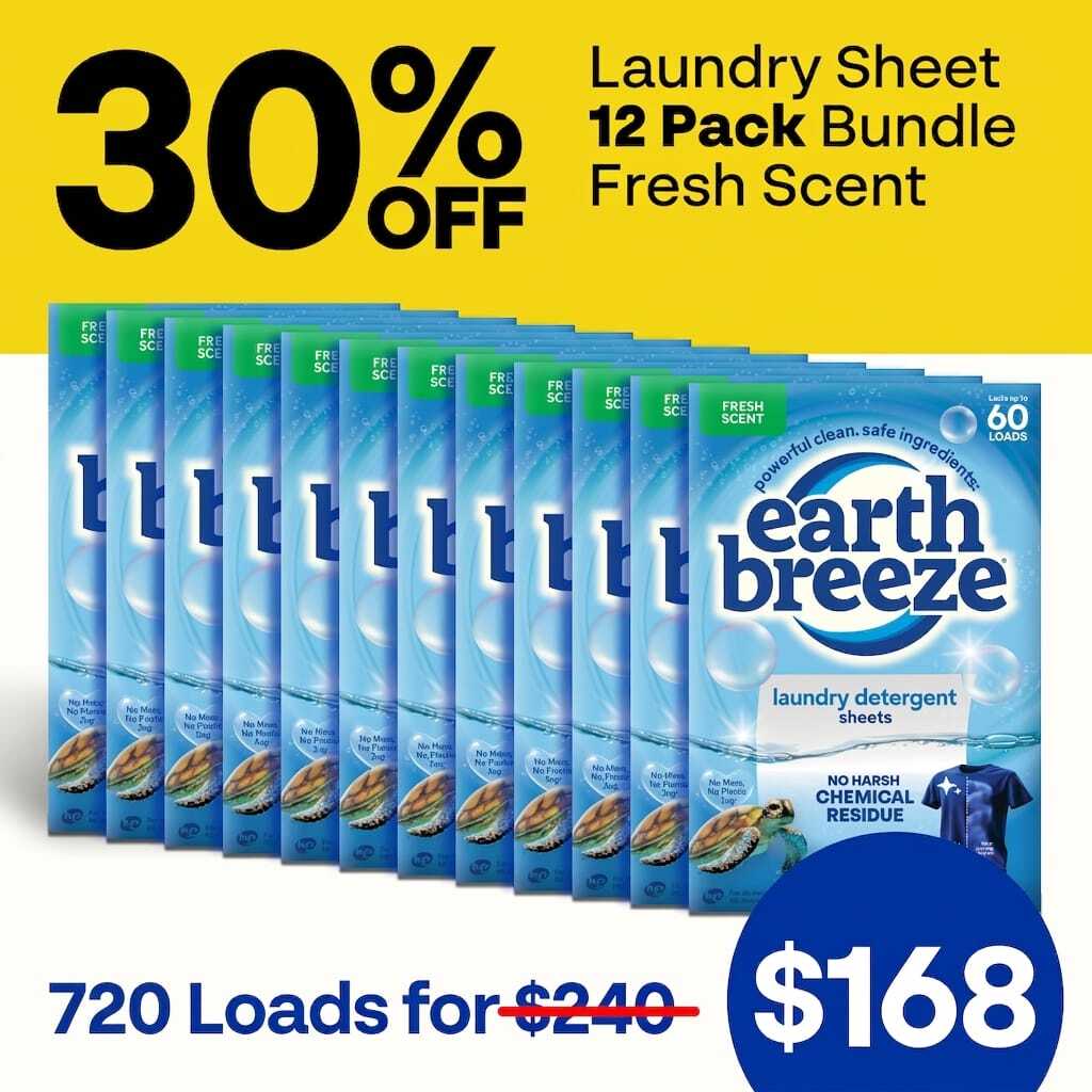 Alternative view of Laundry Sheet Bundle - 12 Pack